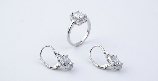 Luxury Jewelry Set – Ring & Earrings Combo