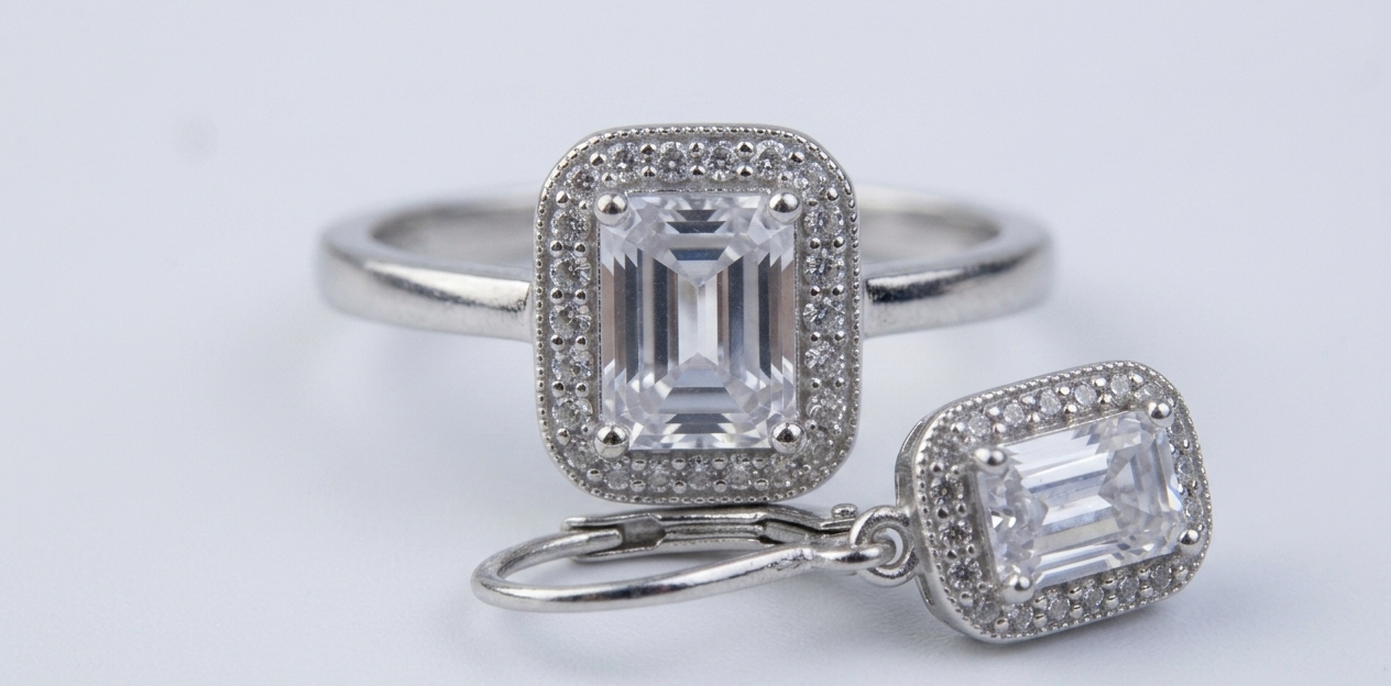 Luxury Jewelry Set – Ring & Earrings Combo