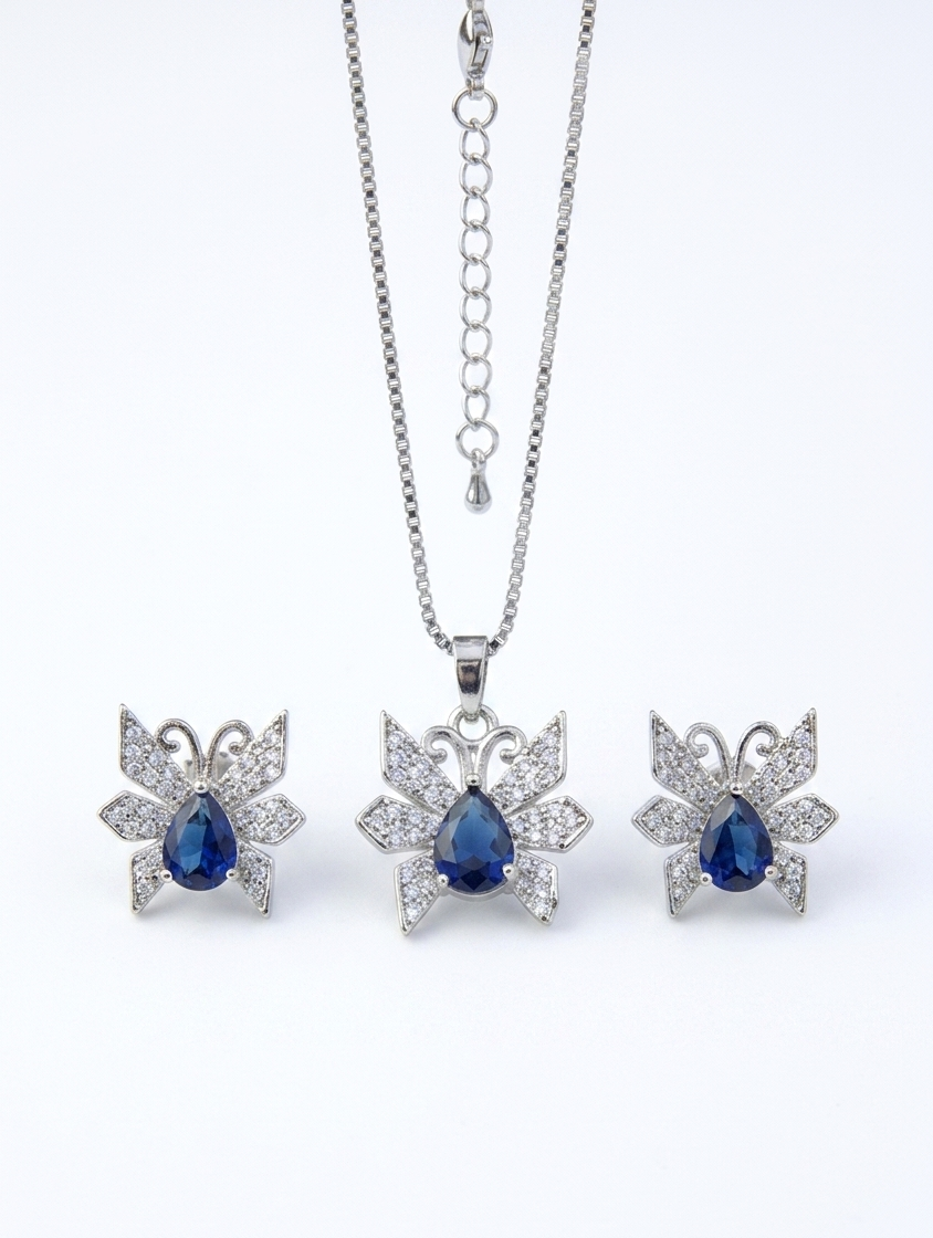 Stylish Matching Pendant & Earrings Set for Women