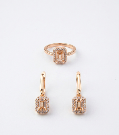 Classic Jewelry Set – Ring with Earrings