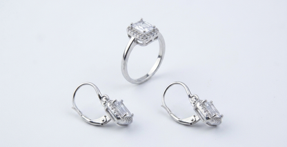 Luxury Jewelry Set – Ring & Earrings Combo