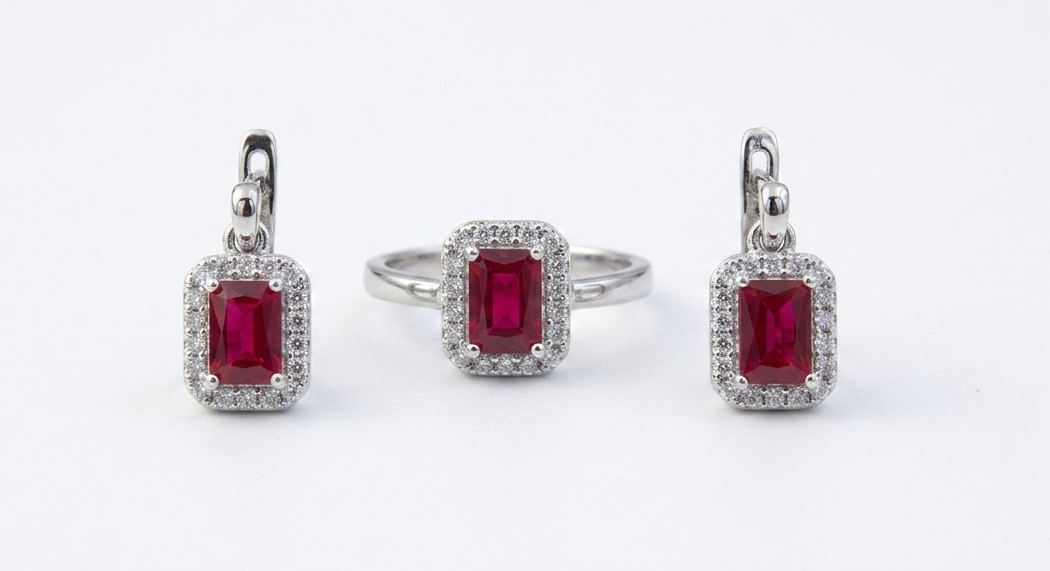 Stylish Matching Ring & Earrings Set for Women
